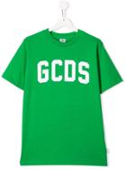 Gcds Kids Logo T-shirt - Green