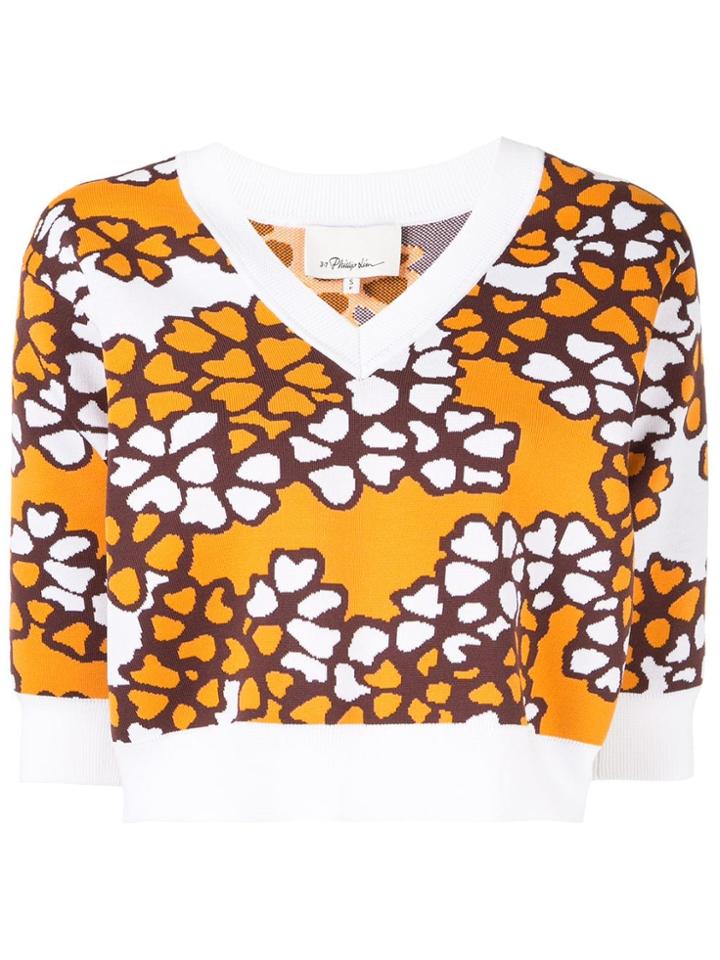 3.1 Phillip Lim Floral Print Sweater - Multicolour