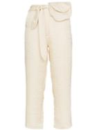 Nanushka Raimo Belted Cropped Judo Trousers - Neutrals