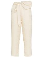 Nanushka Raimo Belted Cropped Judo Trousers - Neutrals