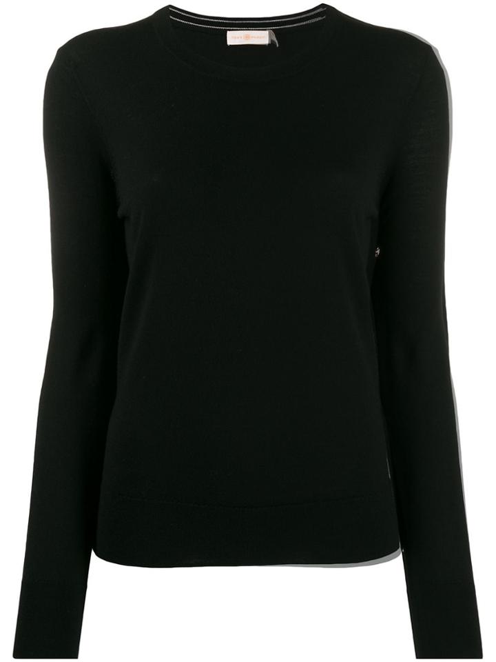 Tory Burch Colour Block Jumper - Black