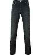 Versus Slim Fit Jeans, Men's, Size: 36, Black, Cotton/spandex/elastane/polyester