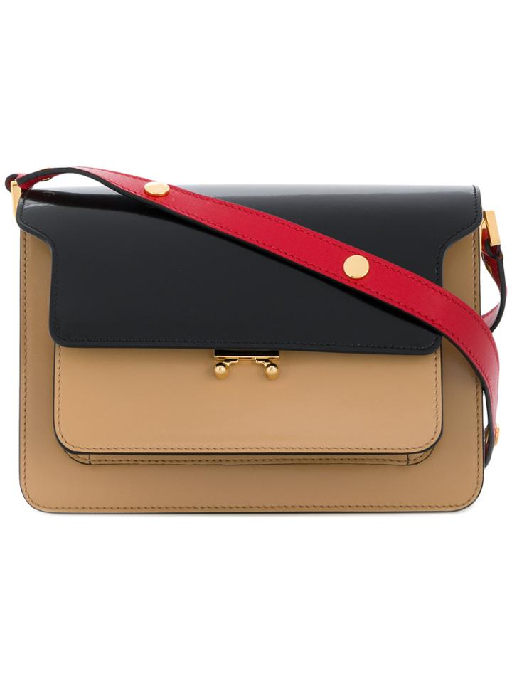 Marni Trunk Shoulder Bag - Nude & Neutrals