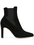 Paul Andrew High Heeled Chelsea Boots - Black