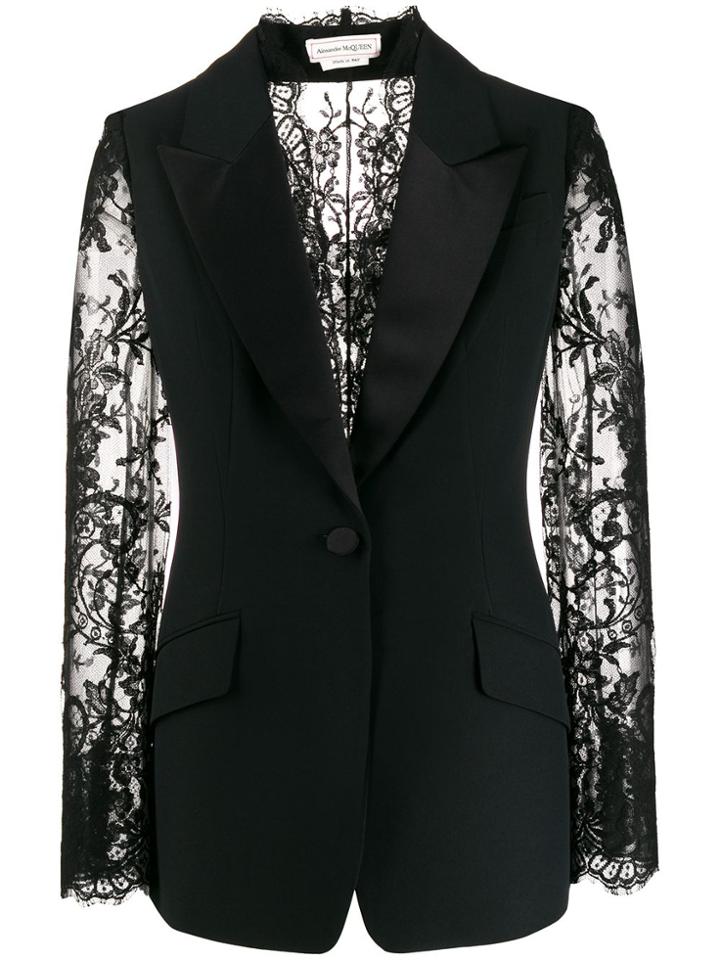 Alexander Mcqueen Jacket - Black