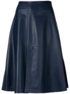 Paul Smith A-line Skirt - Blue