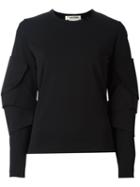 Comme Des Garçons Structured Sleeve Sweatshirt