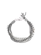 Emanuele Bicocchi Multi Chain Bracelet - Metallic