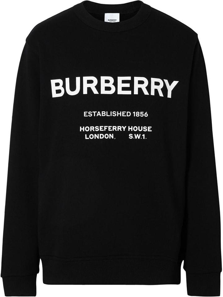 Burberry Horseferry Print Sweatshirt - Black