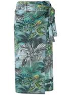 Lygia & Nanny Orixá Printed Sarong - Green