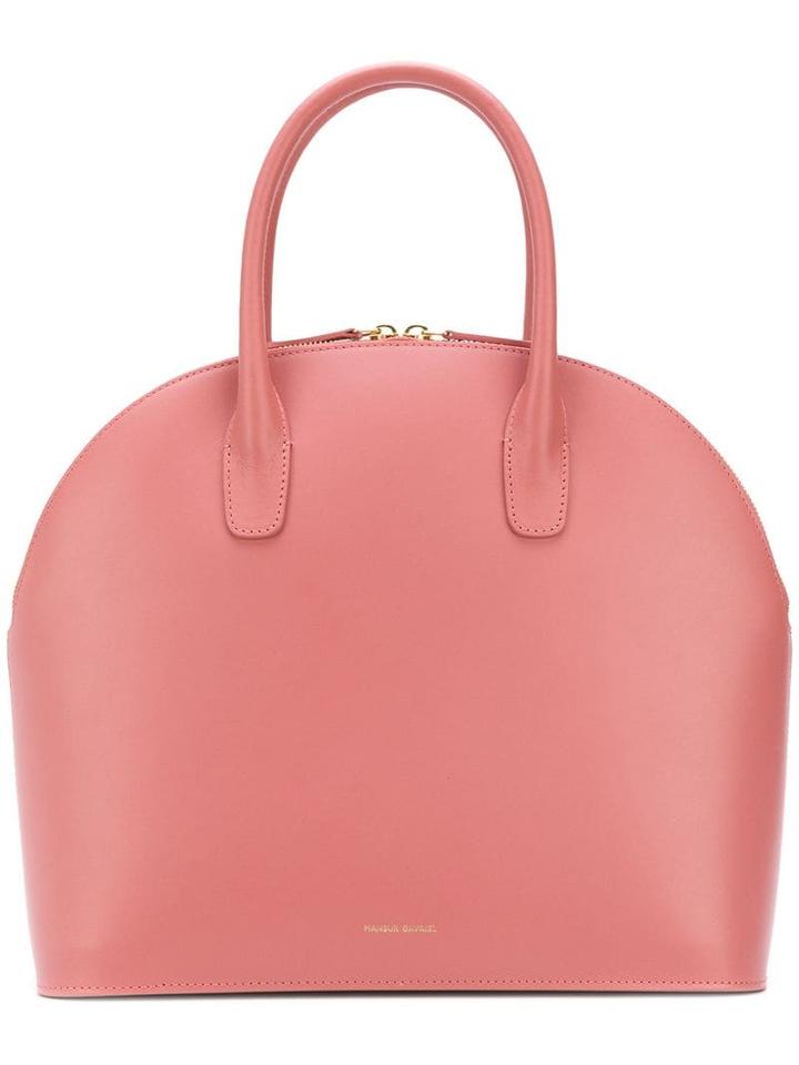 Mansur Gavriel Top Handle Rounded Bag - Pink