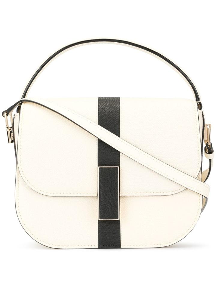 Valextra Iside Crossbody - White