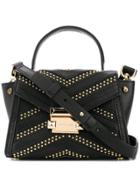 Michael Michael Kors Mini Whitney Studded Tote - Black