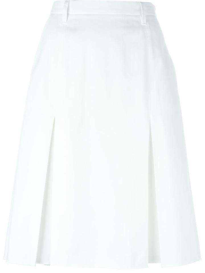 Golden Goose Deluxe Brand 'ajla' Skirt, Women's, Size: Medium, White, Silk/cotton