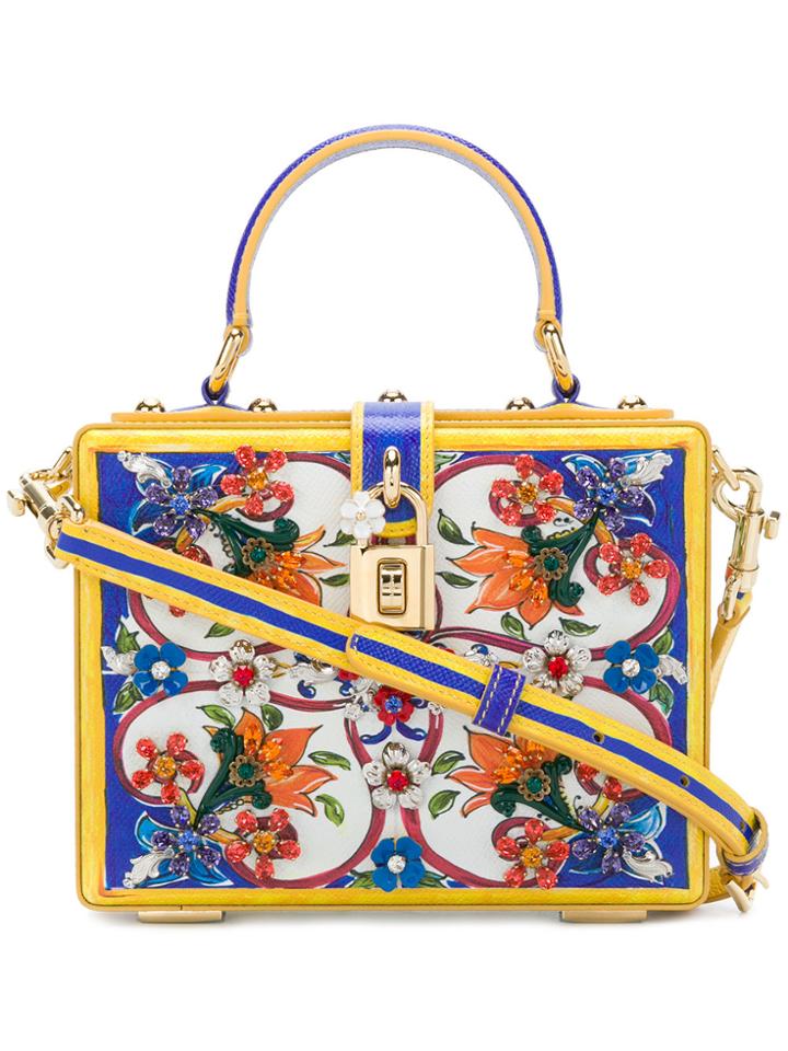 Dolce & Gabbana Majolica Box Bag - Multicolour