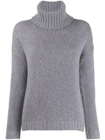 Incentive! Cashmere Relaxed Jumper - Grey