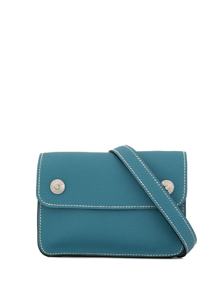 Hermès Vintage Pochette Belt Bag - Blue