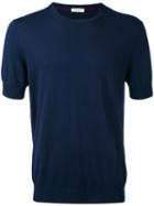 Paolo Pecora - Knit T-shirt - Men - Silk/cotton - Xl, Blue, Silk/cotton