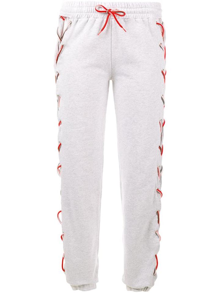 Filles A Papa 'amen' Track Pants, Women's, Size: 3, Grey, Cotton