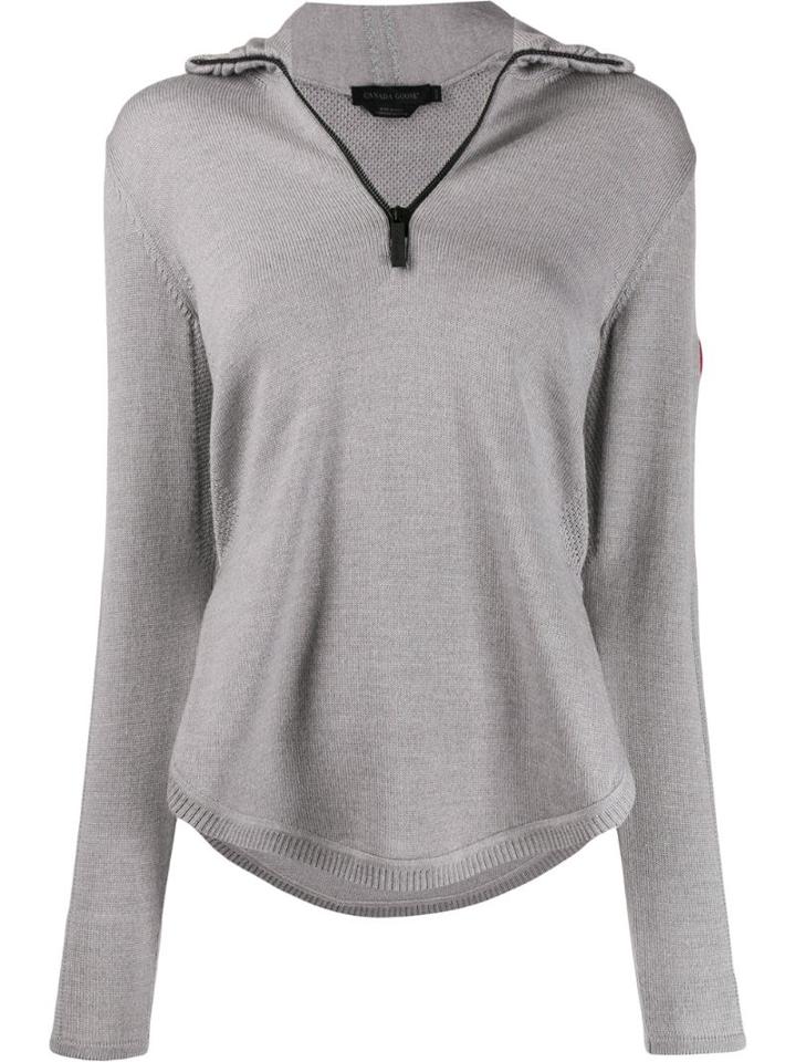 Canada Goose Roll-neck Sweatshirt - Grey