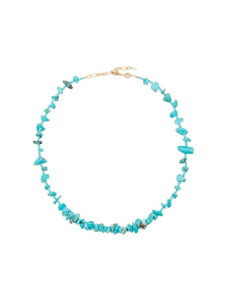 Anni Lu Turquoise Reef Beaded Necklace - Blue