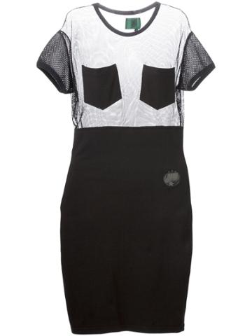 Jean Paul Gaultier Vintage 'junior Gaultier' Sheer Dress - Black