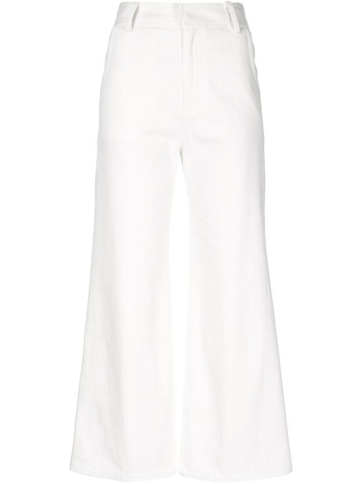 Derek Lam Cropped Wide Leg Trousers