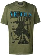 Dsquared2 Vicious Bros T-shirt - Green