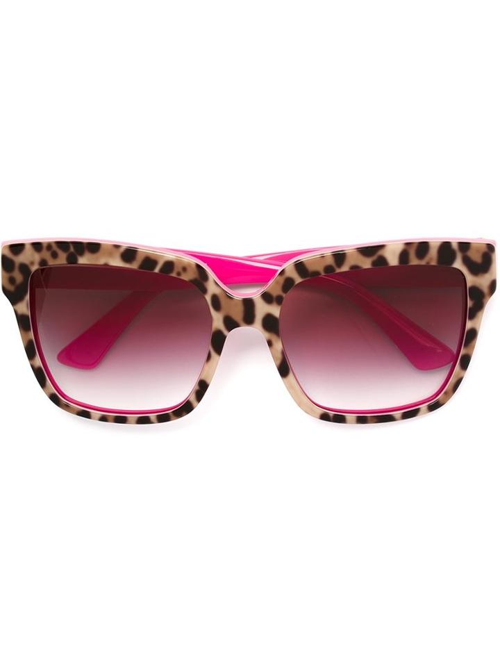 Dolce & Gabbana Leopard Print Sunglasses