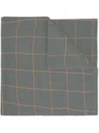 Umd - Cashmere 'grid' Knit Scarf - Men - Merino - One Size, Grey, Merino
