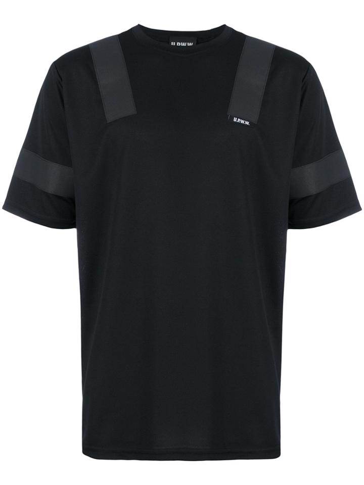 U.p.w.w. Rose Print T-shirt - Black