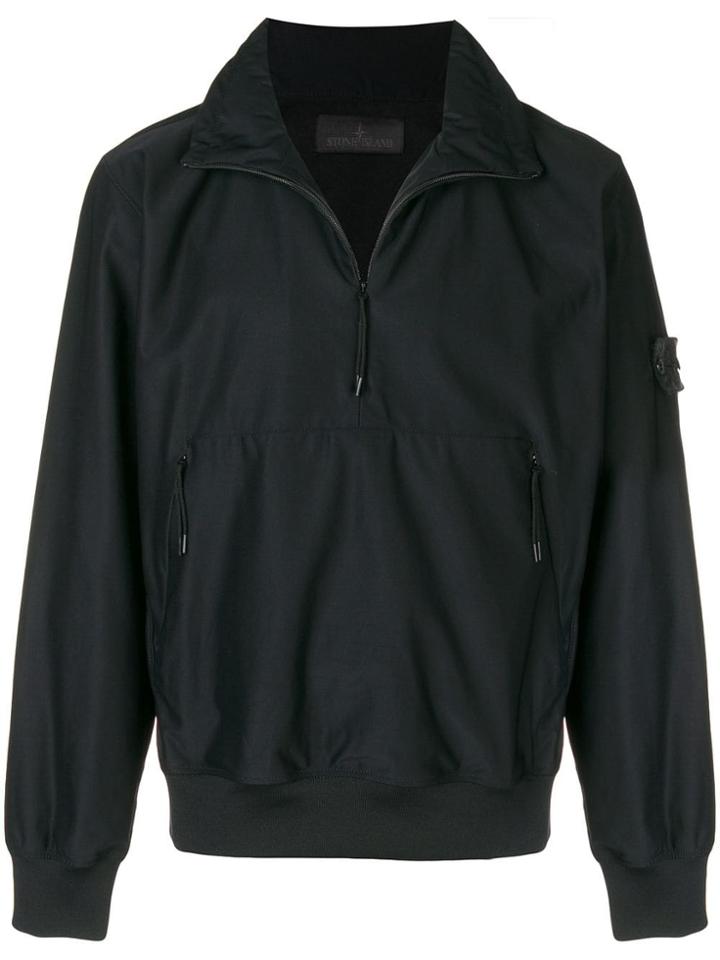 Stone Island Half-zip Sweatshirt - Black