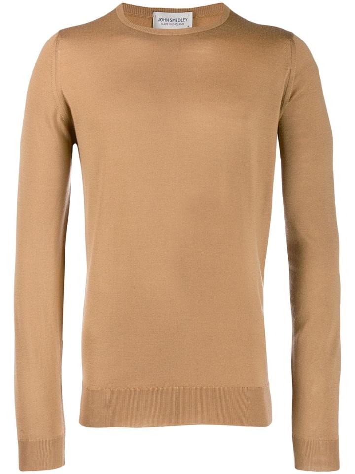 John Smedley Lundy Crew Neck Jumper - Neutrals