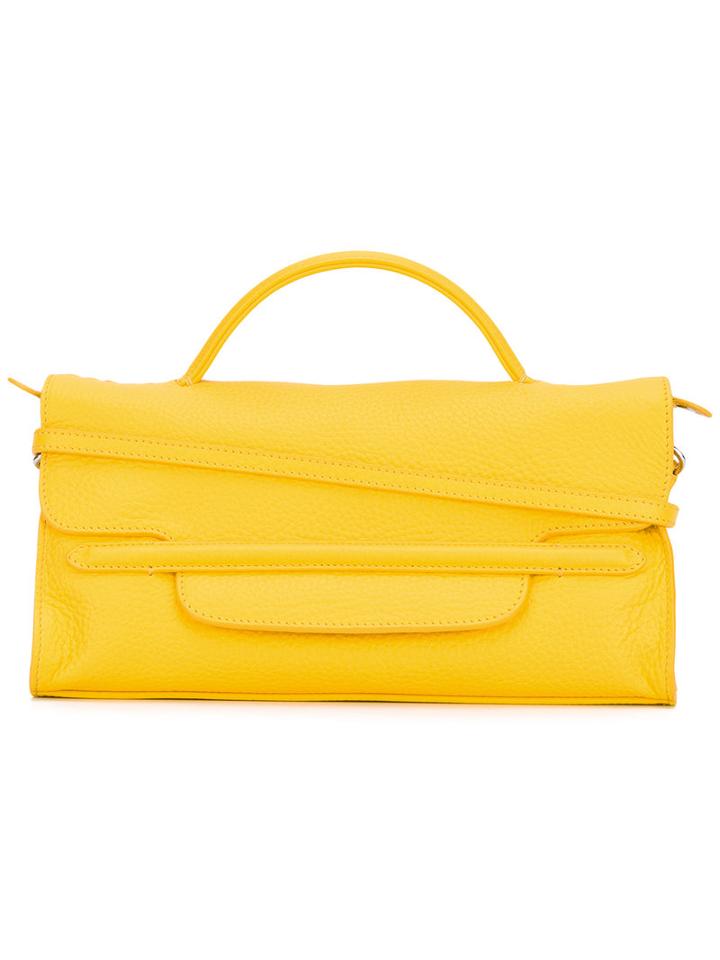 Zanellato Small Nina Tote, Women's, Yellow/orange, Leather