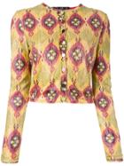 John Galliano Vintage Cropped Jacket - Yellow & Orange
