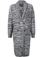 Obey Double Breasted Cardigan, Size: Xs, Black, Acrylic/wool