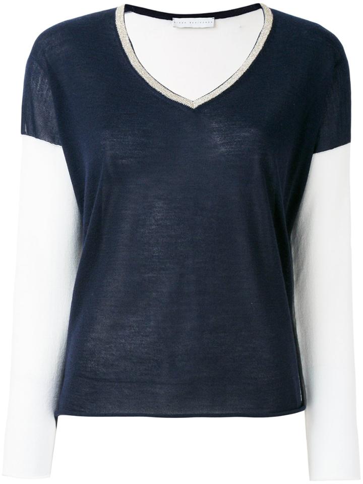 Giada Benincasa V-neck Sweater - Blue