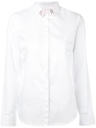 Maison Labiche - Embroidered Hands Shirt - Women - Cotton - L, Women's, White, Cotton