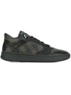 Burberry Plaid Low-top Sneakers