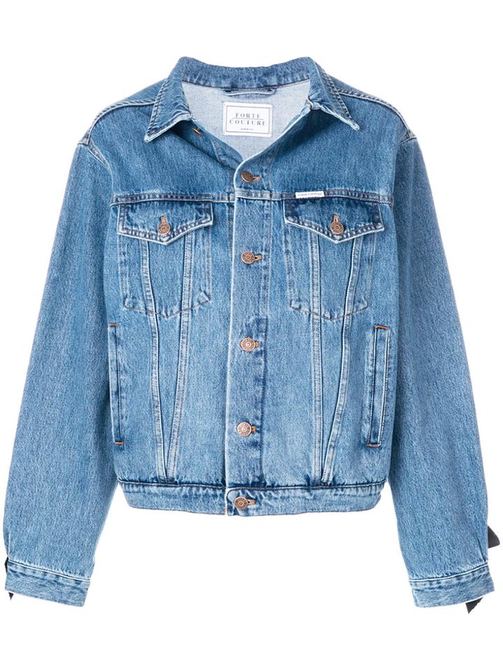 Forte Dei Marmi Couture Brixton Denim Jacket - Blue