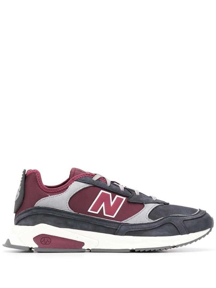 New Balance Two-tone Lace-up Sneakers - Grey