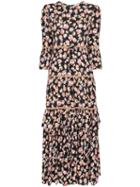 Bytimo Floral Print Midi Dress - Multicolour