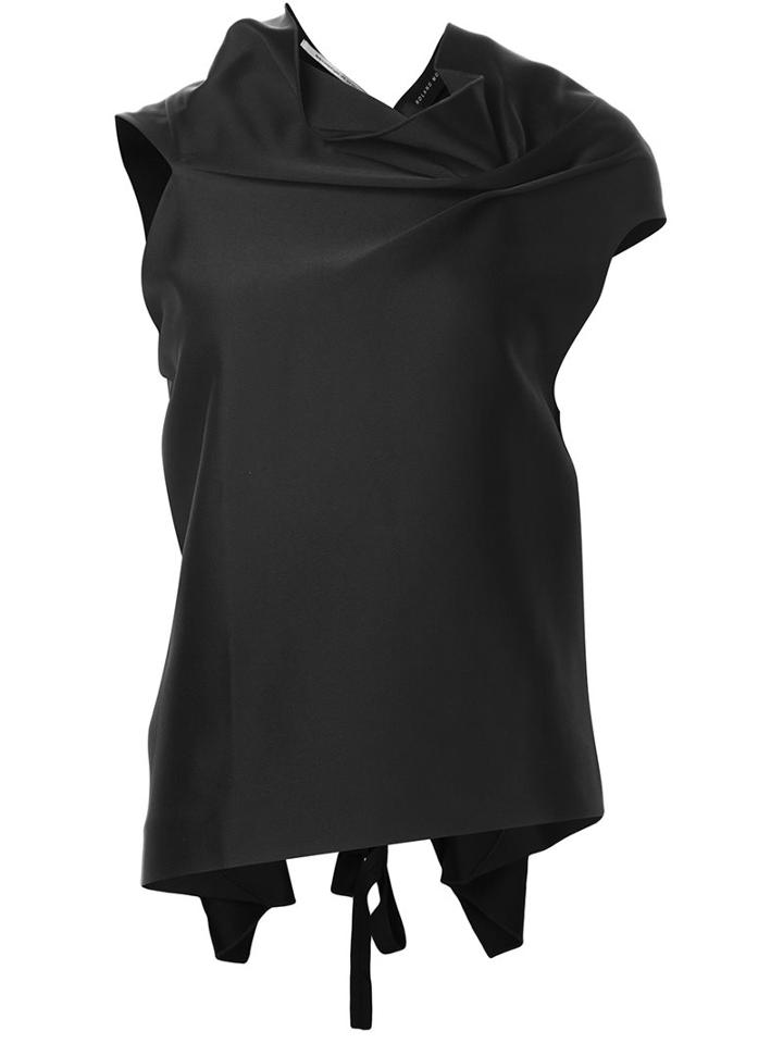 Roland Mouret Gathered Detail Top