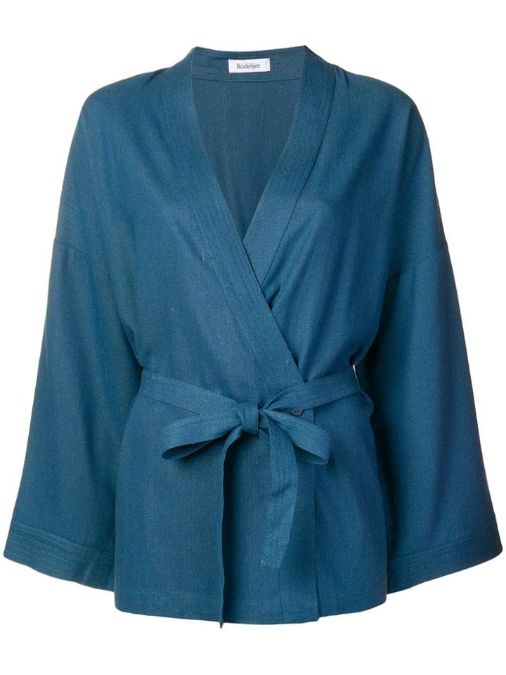 Rodebjer Cherry Kimono Jacket - Blue