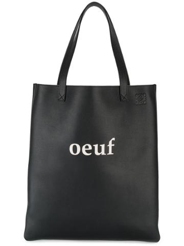 Loewe Oeuf Tote Bag - Black