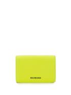 Balenciaga Ville Mini Wallet - Yellow