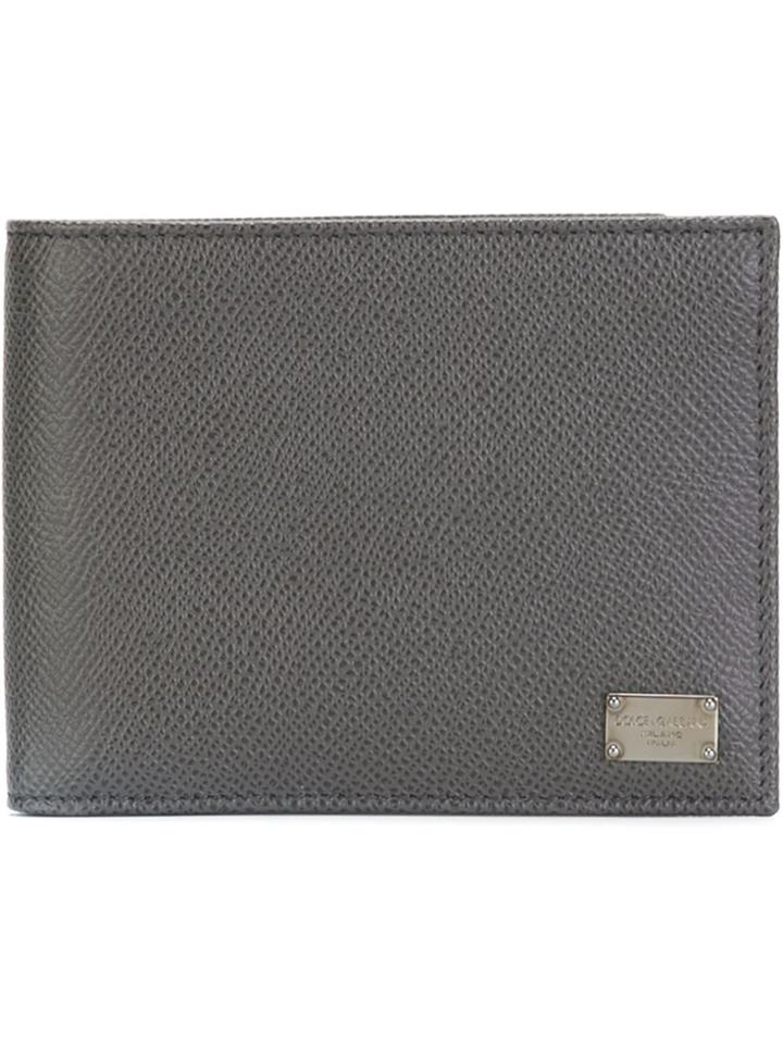 Dolce & Gabbana 'dauphine' Billfold Wallet - Grey