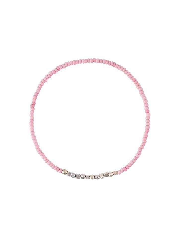 Allison Bryan Beaded Bracelet, Women's, Pink/purple