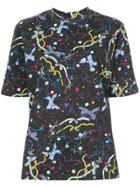 Romance Was Born Cosmos Bow T-shirt - Black