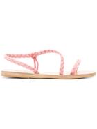 Ancient Greek Sandals Anaxovachetta Sandals - Pink & Purple